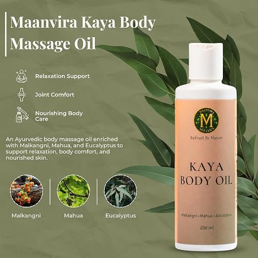 Ayurvedic Body Massage Oil (Malkangni, Olive, Wintergreen, Ashwagandha) - Image 5