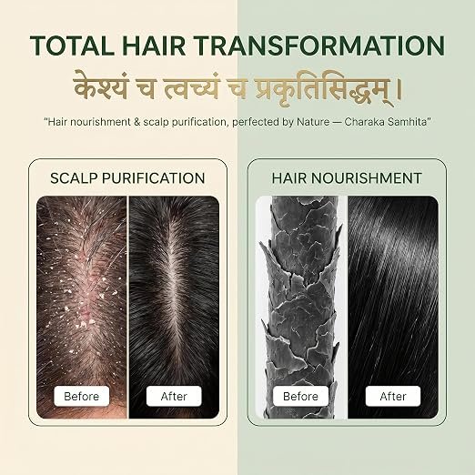 Keshvardhini Ayurvedic Herbal Shampoo 200ML (Amla, Japapatti, Brahmi) - Image 5