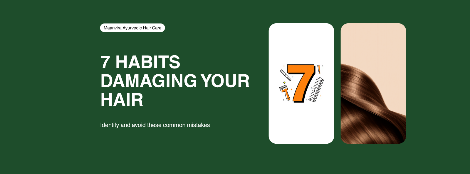 7 Habits Damaging Your Hair