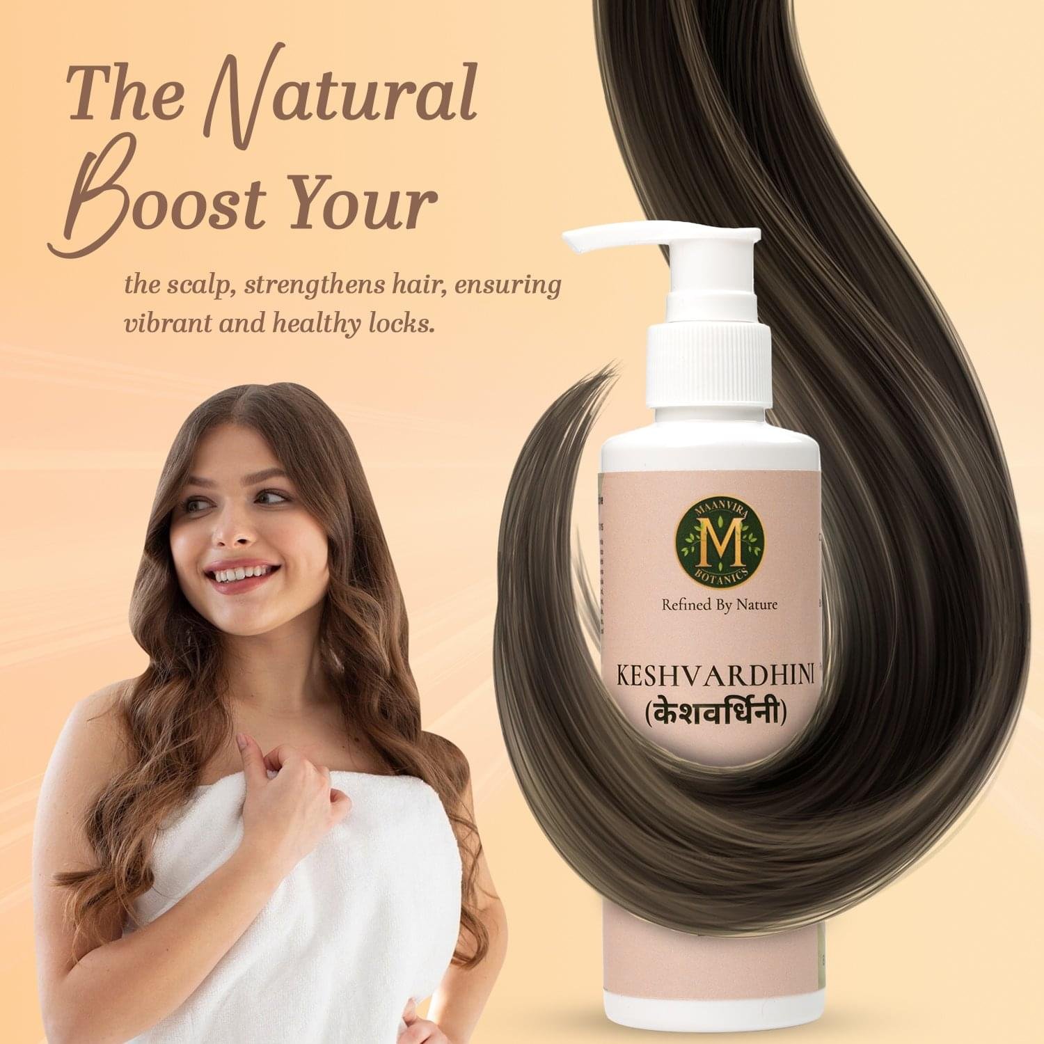 KeshVardhini Herbal Hair Care with Amla, Honey & Mulethi